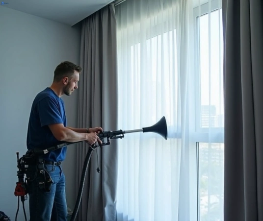 Professional curtain stain removal process equipment Matty Curtain Cleaning coledale-nsw